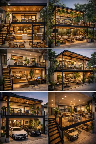 Mezannine Cafe Modern di Ngamprah